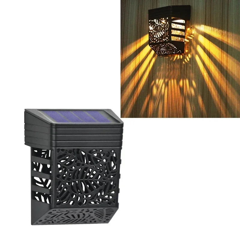 Solar Light IP65 Waterproof Landscape Wall Washer Lights Garden Outdoor Decor Solar Panel Power Home Courtyard Balcony Lights