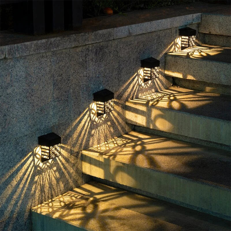 Solar Light IP65 Waterproof Landscape Wall Washer Lights Garden Outdoor Decor Solar Panel Power Home Courtyard Balcony Lights